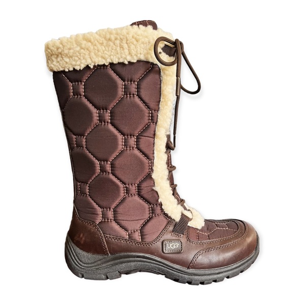 Ugg Brown Capstone Snow Boot - Picture 3 of 7